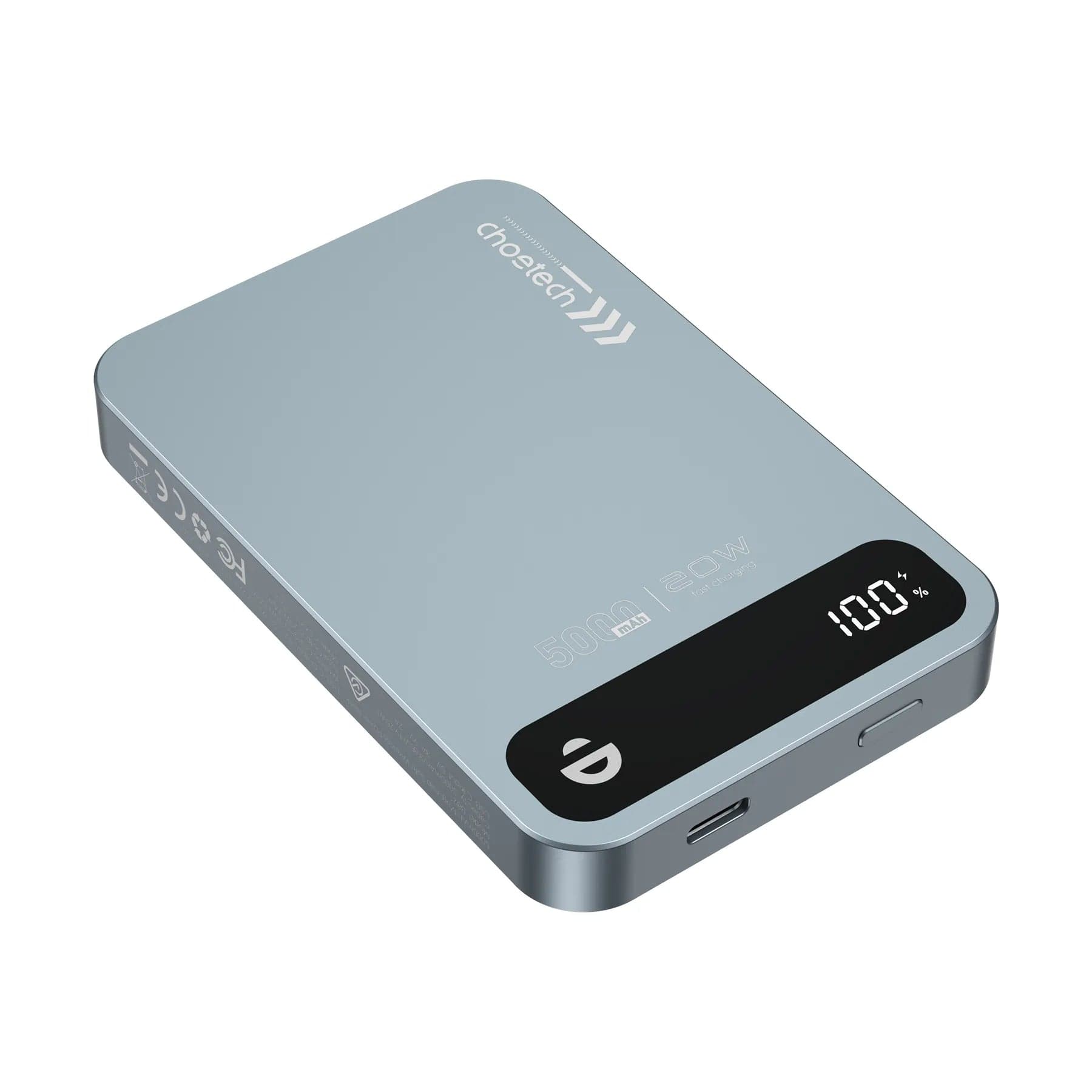 Choetech 10,000mAh Magnetic Wireless Power Bank (20W)